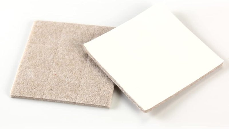 36 Pcs Square Felt Pads Heavy Duty Furniture Floor Protectors For Chairs Tables - Image 5